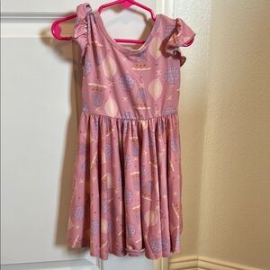 Pink and Purple Kids Dress